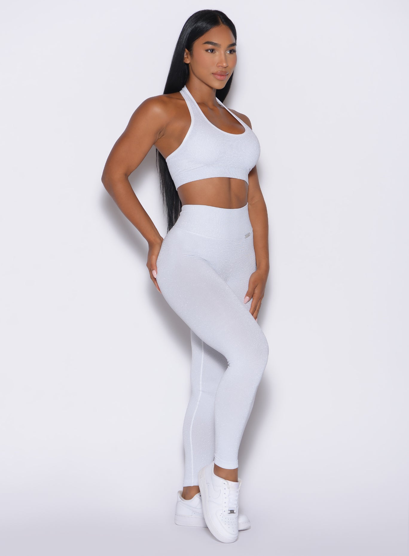 Shimmer V Back Leggings - Image 8