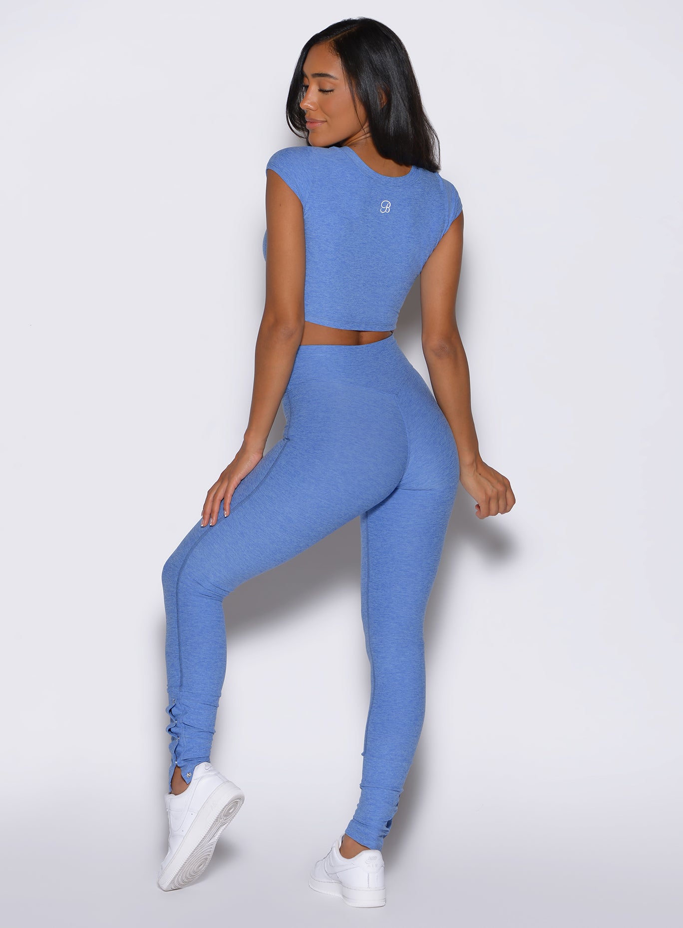 Snap Flare Leggings - Image 6